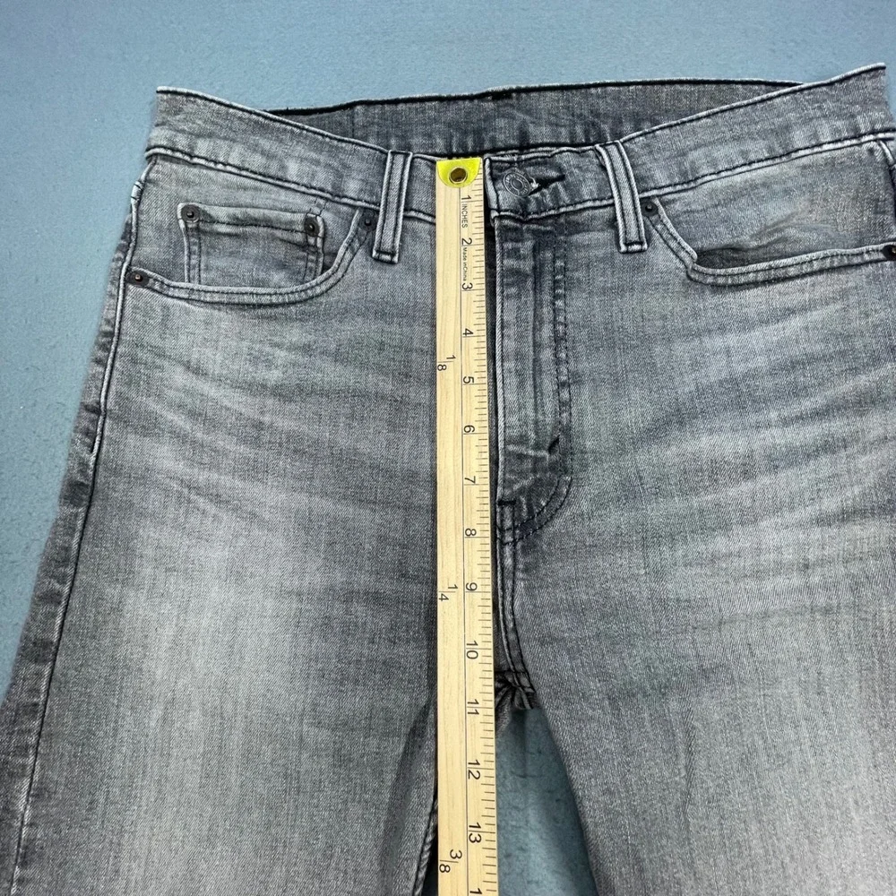 Levi's Grey 510 Skinny Fit Denim Jeans Mens 32x34
